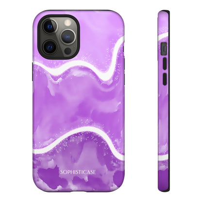 Serenity in Deep Purple - iPhone Case