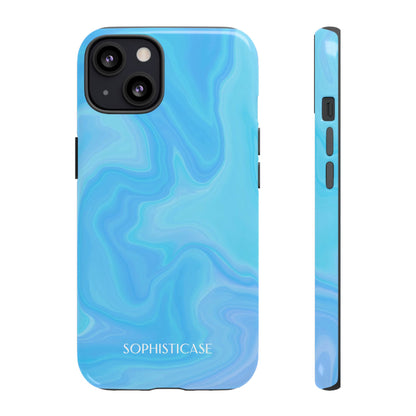 Liquid Magic in Blue - iPhone Case