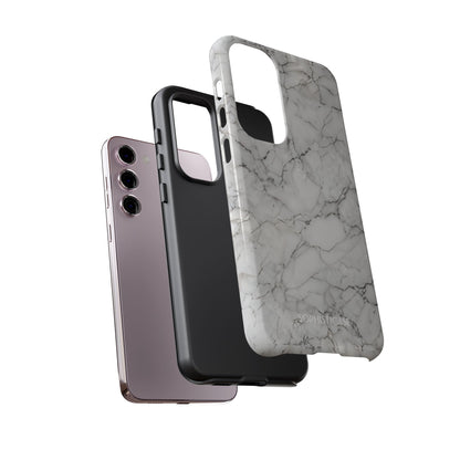 Marble Opulence in White - iPhone Case, Samsung Galaxy Case, Google Pixel Case