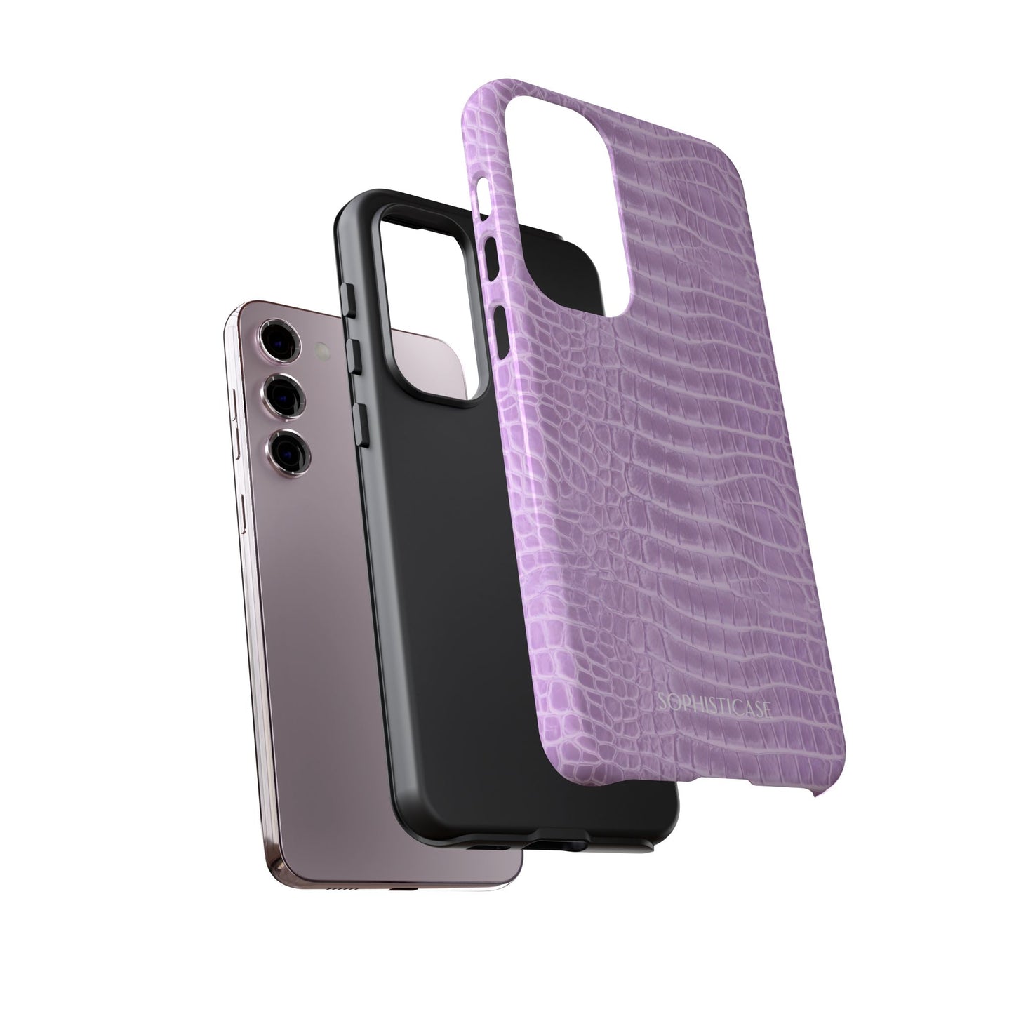 Luxe Leather in Purple - Samsung Galaxy Case