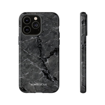 Marble Opulence in Black - iPhone Case, Samsung Galaxy Case, Google Pixel Case