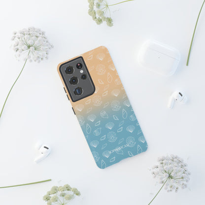 Seashell Society in Sandy Shore - iPhone Case, Samsung Galaxy Case, Google Pixel Case