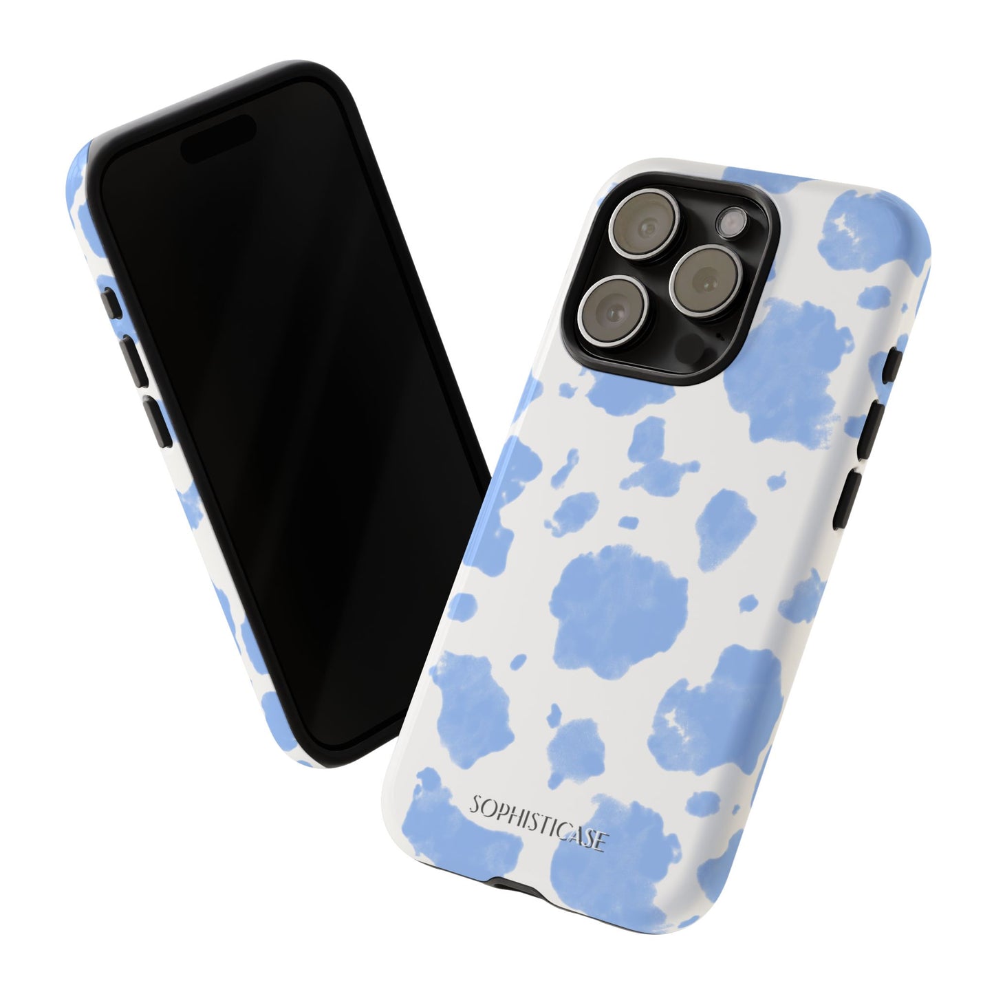 Holy Cow in Blue - iPhone Case, Samsung Galaxy Case, Google Pixel Case