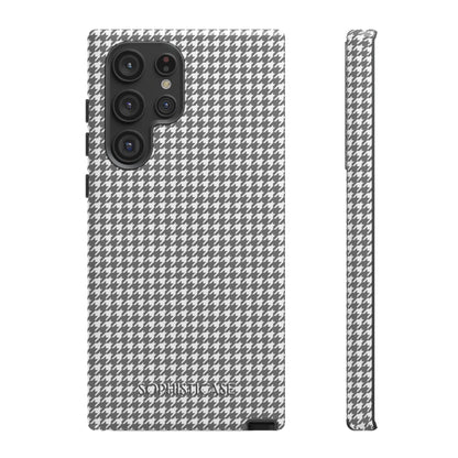 Tough Case - Houndstooth in Grey