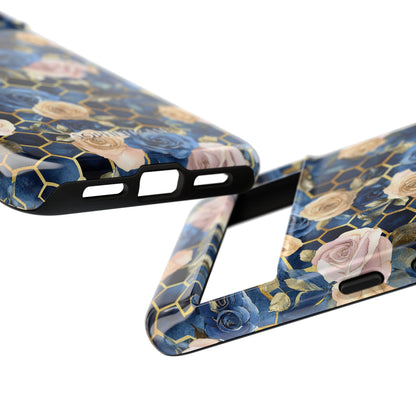 Royal Floral in Midnight Rose - Tough Phone Case