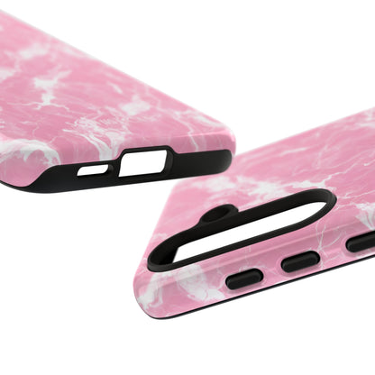 Marble Crush in Pink - Tough Phone Case