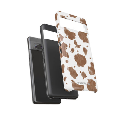 Holy Cow in Brown - iPhone Case, Samsung Galaxy Case, Google Pixel Case