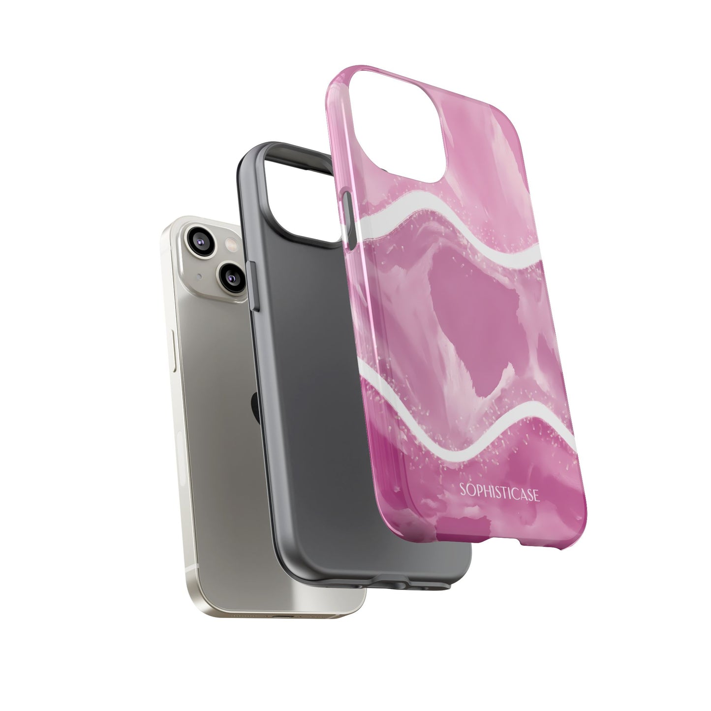 Serenity in Plum Purple - iPhone Case