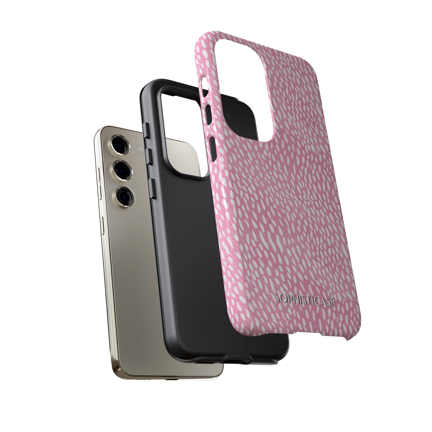 Oh Deer! in Pink - Tough Phone Case for Samsung Galaxy