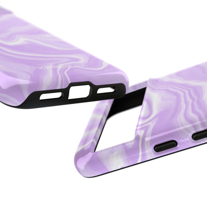 Liquid Dreams in Light Purple - Tough Phone Case