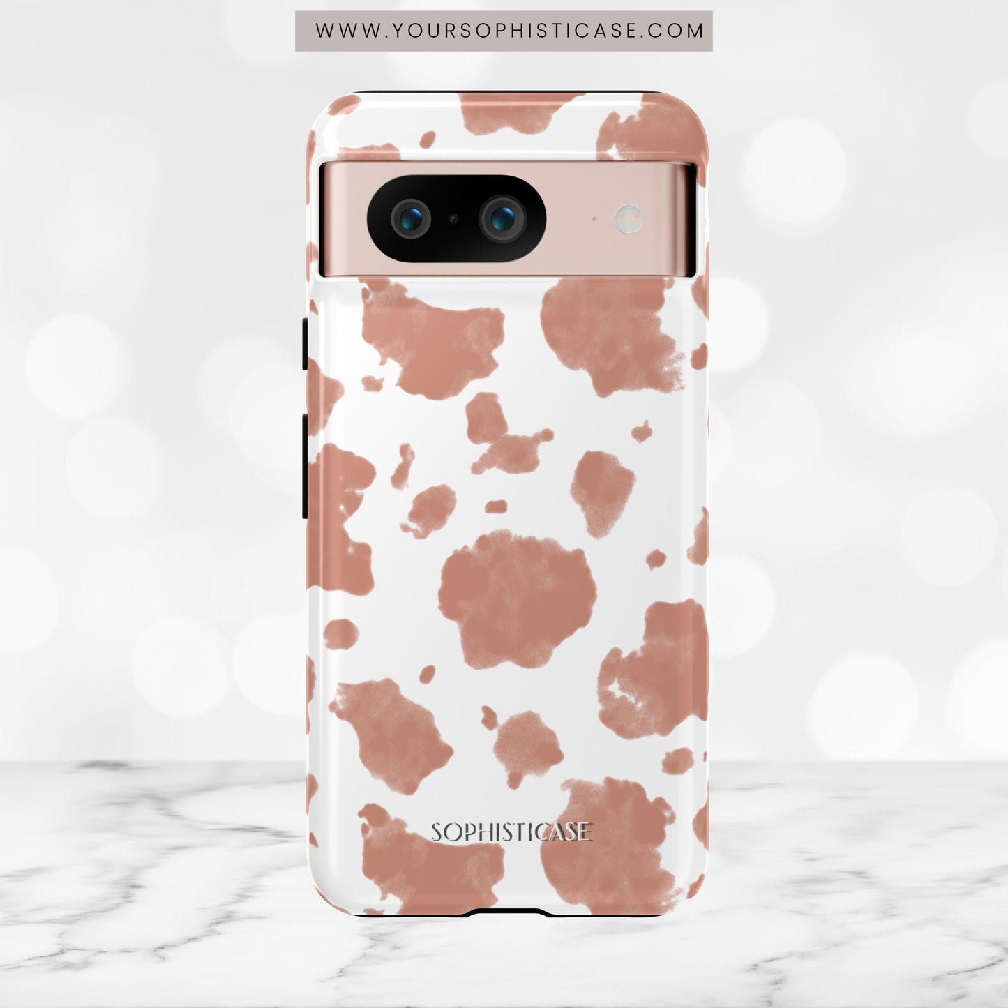 Holy Cow in Light Brown - Tough Phone Case