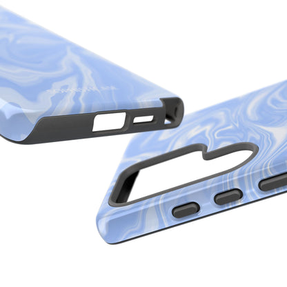 Liquid Dreams in Smoke Blue - Tough Phone Case
