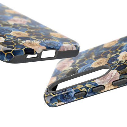 Royal Floral in Midnight Rose - Tough Phone Case