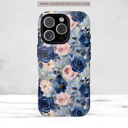 Royal Floral in Gilded Sky - iPhone Magsafe Case