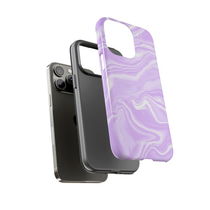 Liquid Dreams in Light Purple - iPhone Case