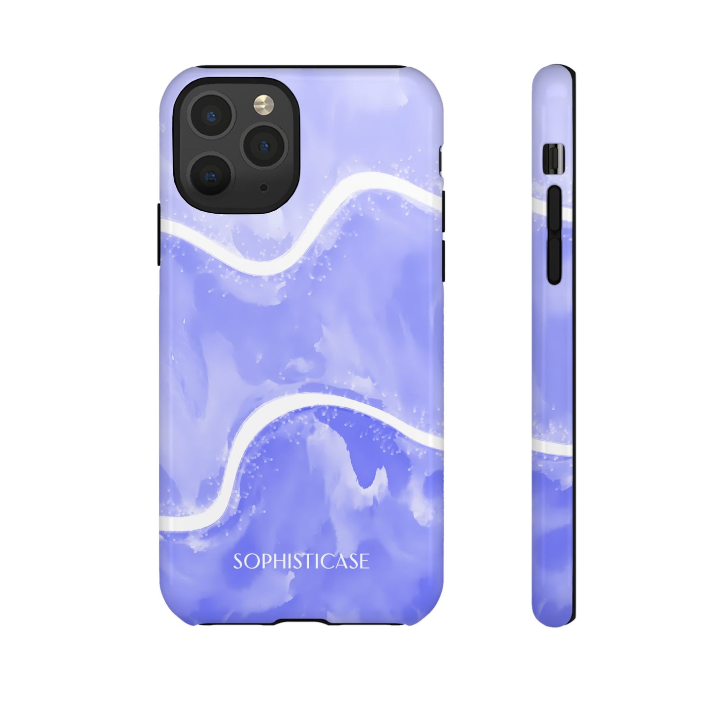 Serenity in Light Purple - Tough Phone Case for iPhone