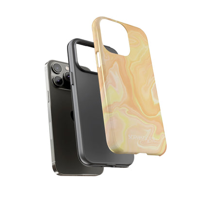 Liquid Magic in Yellow Haze - iPhone Case