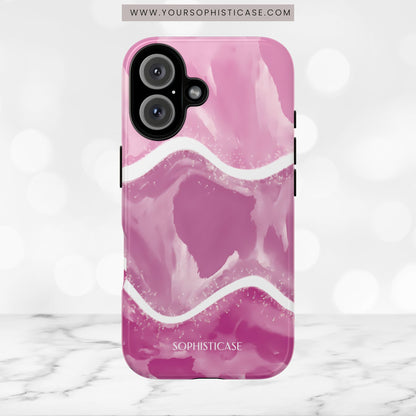 Serenity in Plum Purple - iPhone Case
