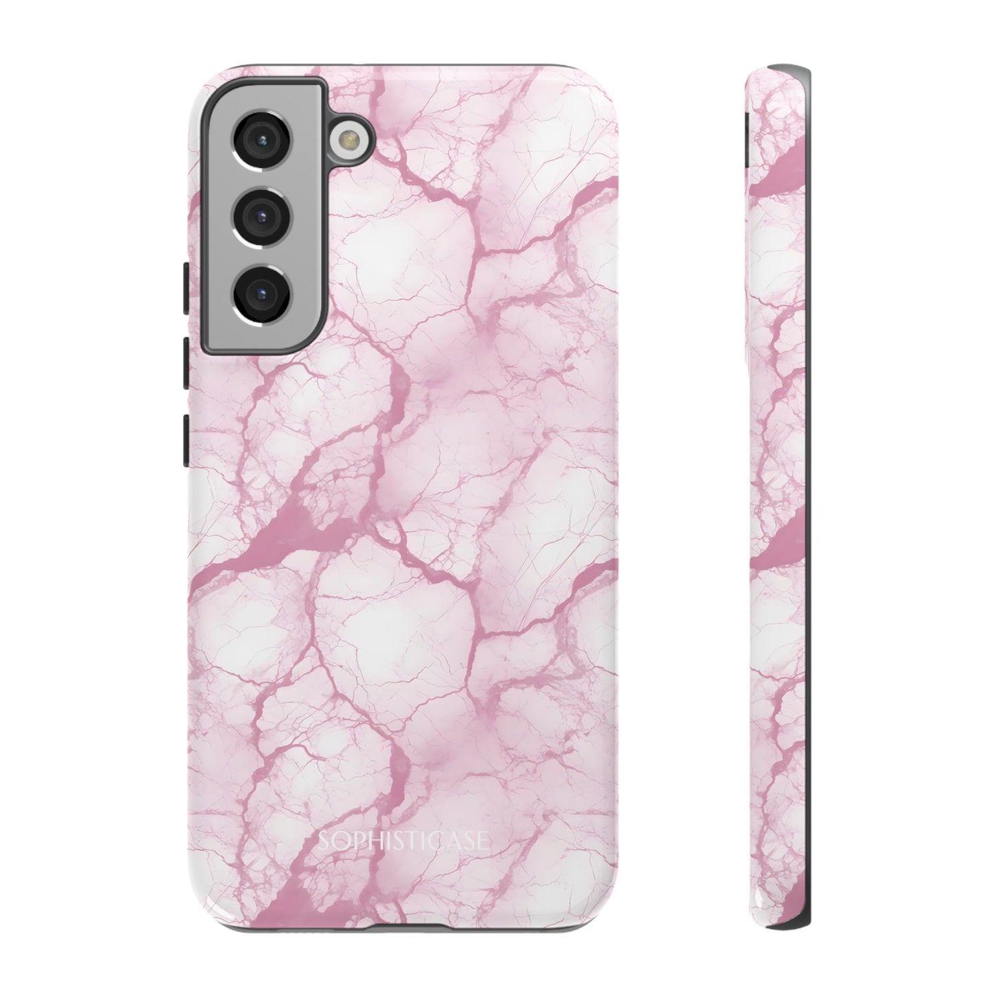 Marble Opulence in Pink - Tough Phone Case