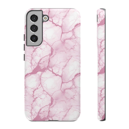 Marble Opulence in Pink - Tough Phone Case