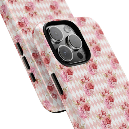 Rose Diamond Romance in Juliette - Magsafe Phone Case