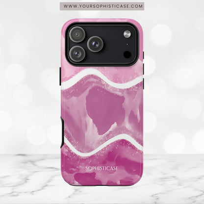 Serenity in Plum Purple - iPhone Case