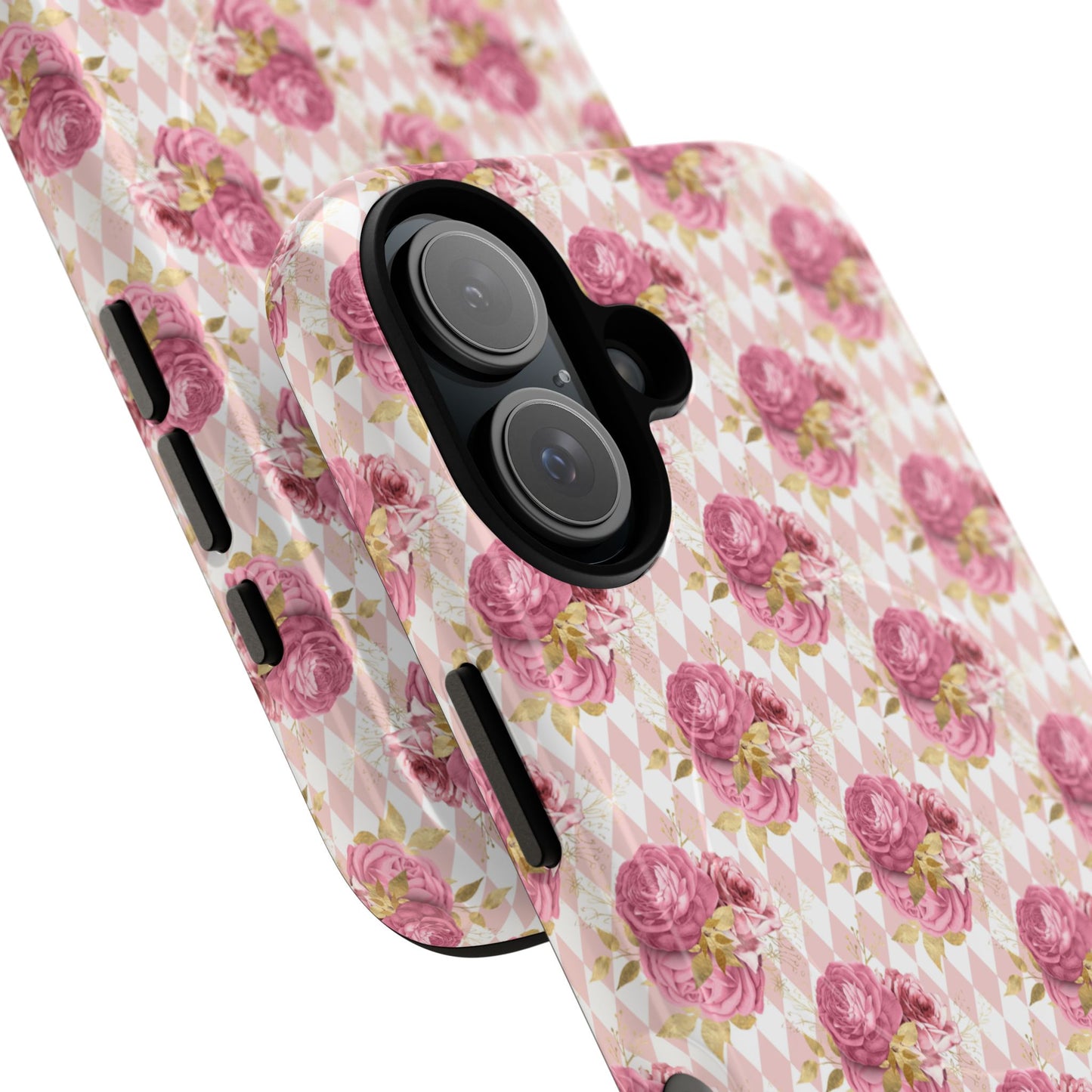 Rose Diamond Romance in Sienna - Magsafe Phone Case