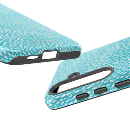 Oh Deer! in Aqua - Tough Phone Case