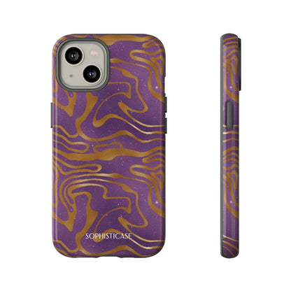 Cosmic Zebra in Purple - iPhone Case, Samsung Galaxy Case, Google Pixel Case