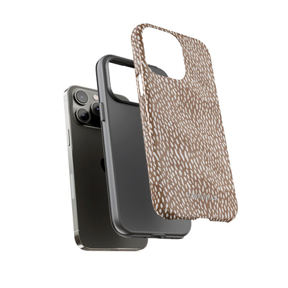Oh Deer! in Brown- Tough Phone Case