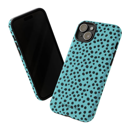 Cheetahs and Liars in Aqua - iPhone Case