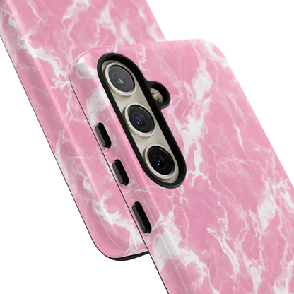 Marble Crush in Pink - Tough Phone Case