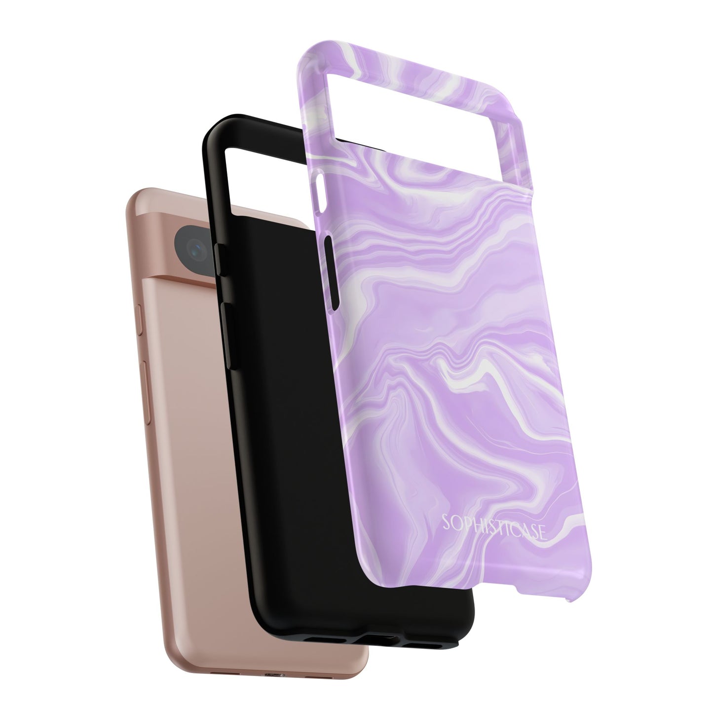 Tough Case - Liquid Dreams in Pastel Purple