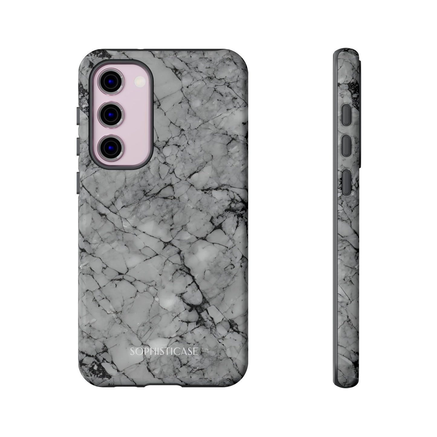 Marble Opulence in Grey - iPhone Case, Samsung Galaxy Case, Google Pixel Case