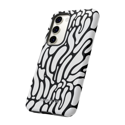 Dark Thoughts in Onyx - Tough Phone Case