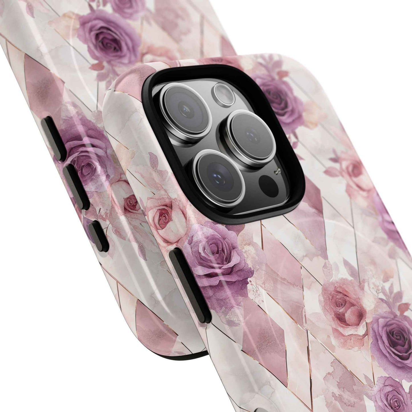 Royal Floral in Mauve Rose - iPhone Magsafe Case