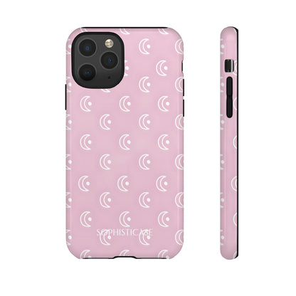 Moon Phase in Pink - Tough Phone Case for iPhone