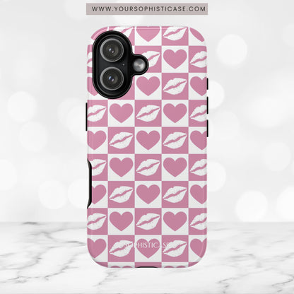 Belle Amie in Pink - iPhone Case, Samsung Galaxy Case, Google Pixel Case
