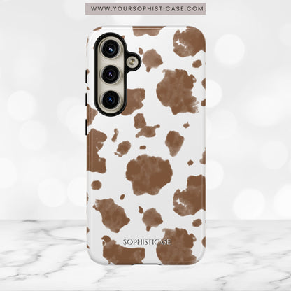 Holy Cow in Brown - Tough Phone Case