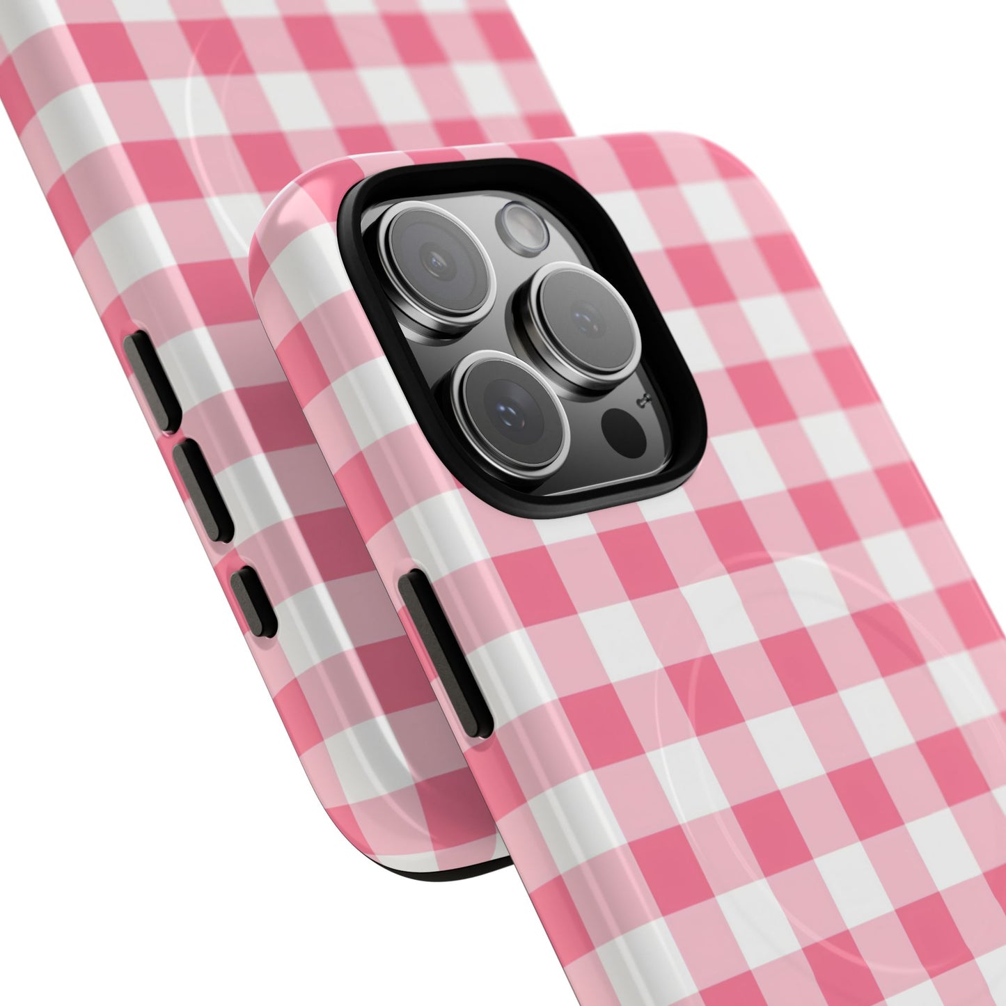 Gingham in Salmon - Magsafe Case
