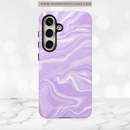 Liquid Dreams in Light Purple - Tough Phone Case