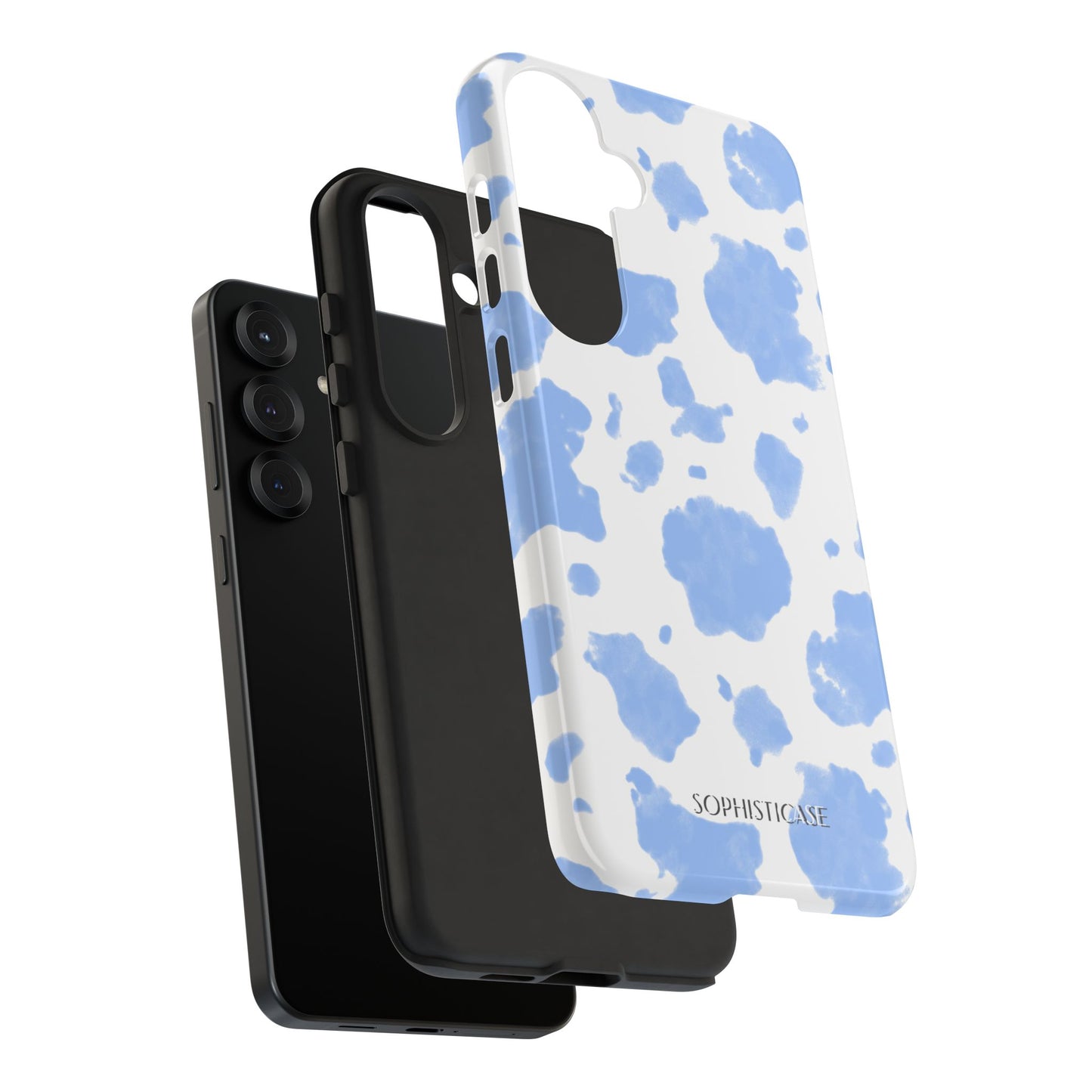 Holy Cow in Blue - iPhone Case, Samsung Galaxy Case, Google Pixel Case