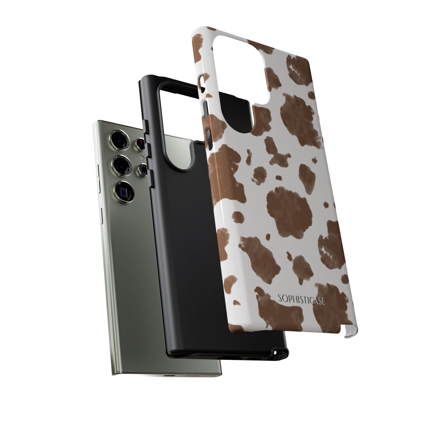Holy Cow in Brown - iPhone Case, Samsung Galaxy Case, Google Pixel Case