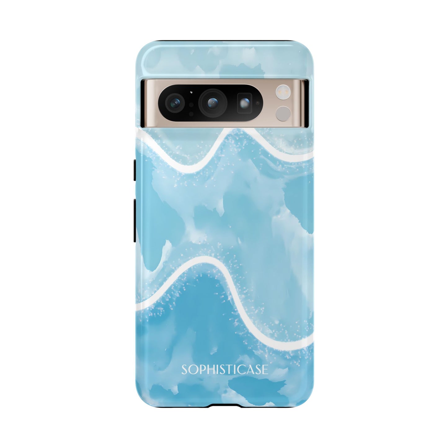 Serenity in Blue - Drop Proof Phone Case for iPhone, Samsung Galaxy and Google Pixel