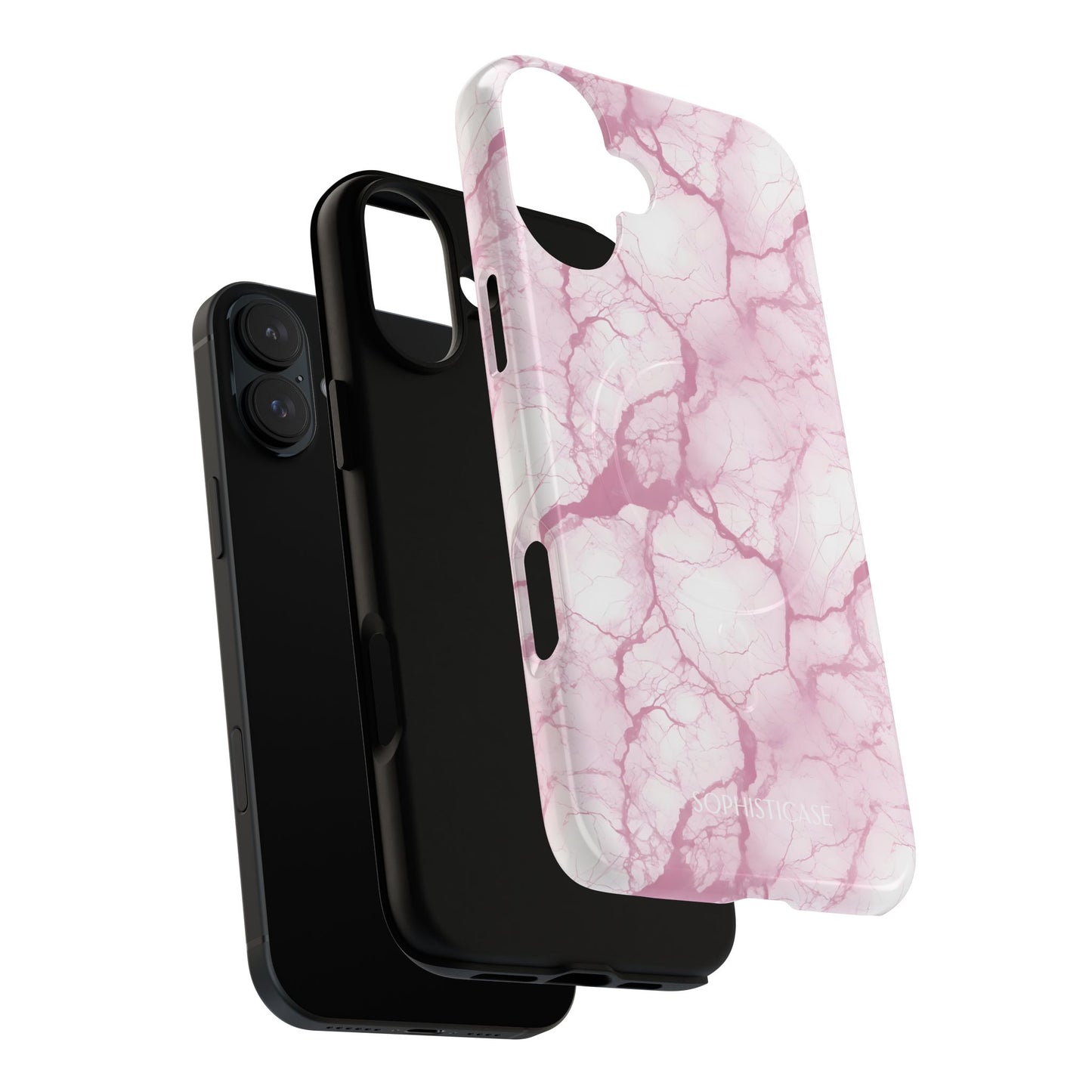 Marble Opulence in Pink - Magsafe Case