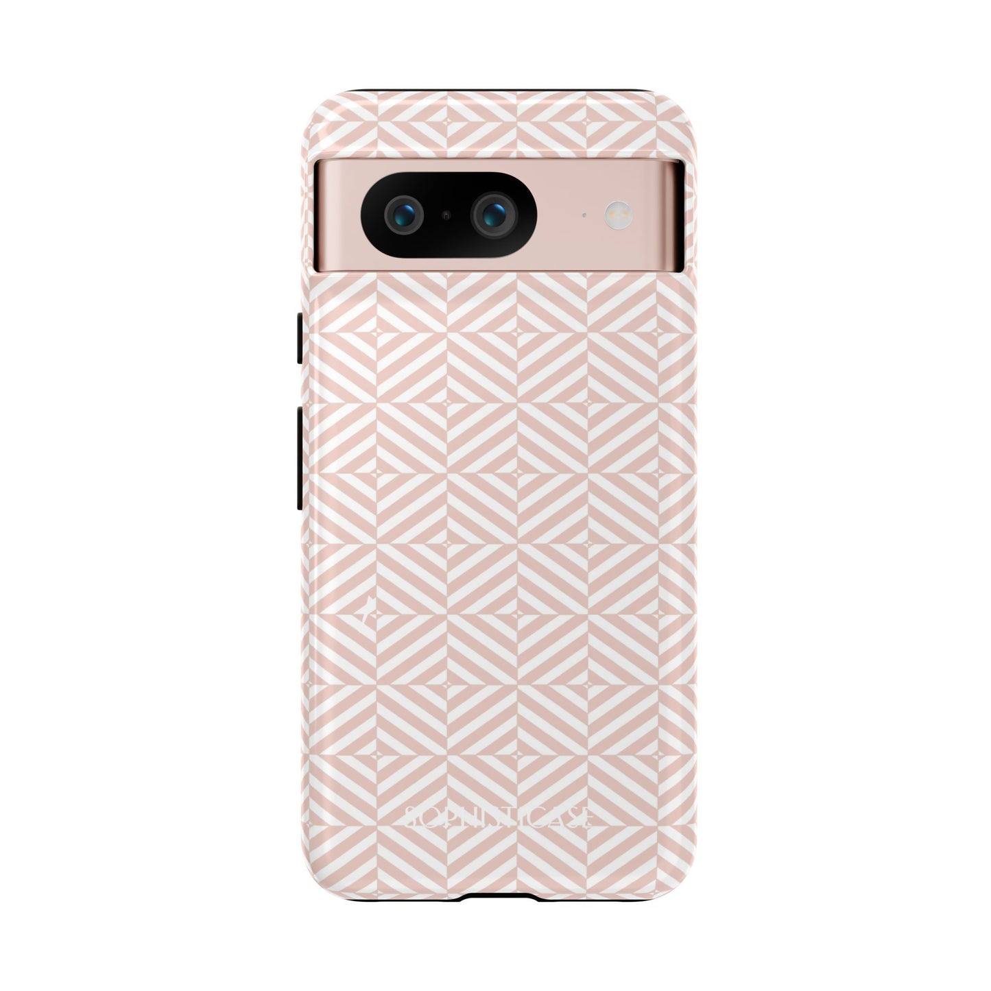 Illusions in Neutral Beige - Tough Phone Case for Google Pixel