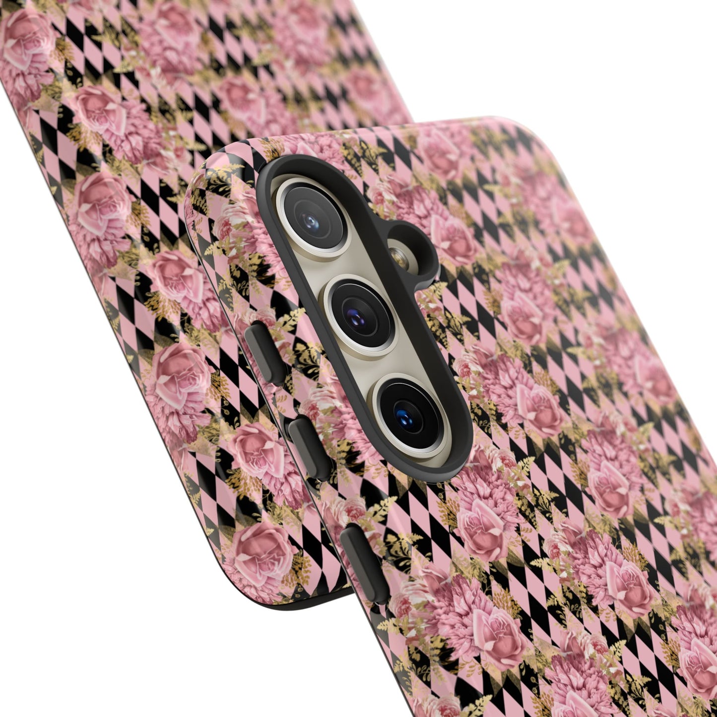 Rose Diamond Romance in Isolde - Tough Phone Case