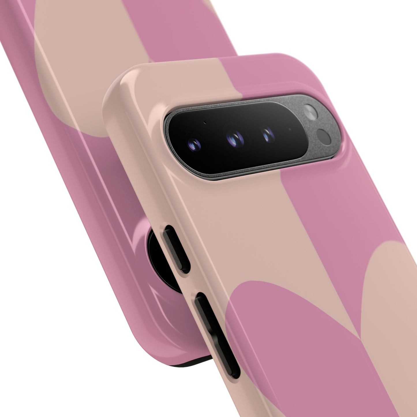 Be Mine in Pink and Brown - iPhone Case, Samsung Galaxy Case, Google Pixel Case