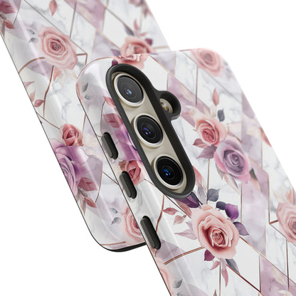 Royal Floral in Blush Manor - Tough Phone Case