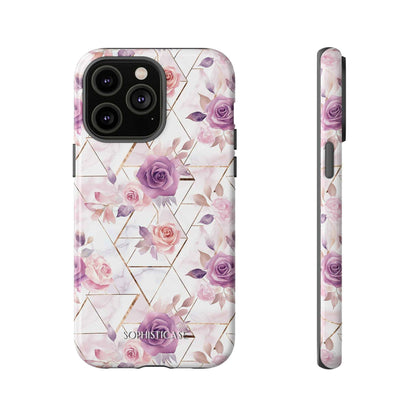 Royal Floral in Rose Royale - Tough Phone Case